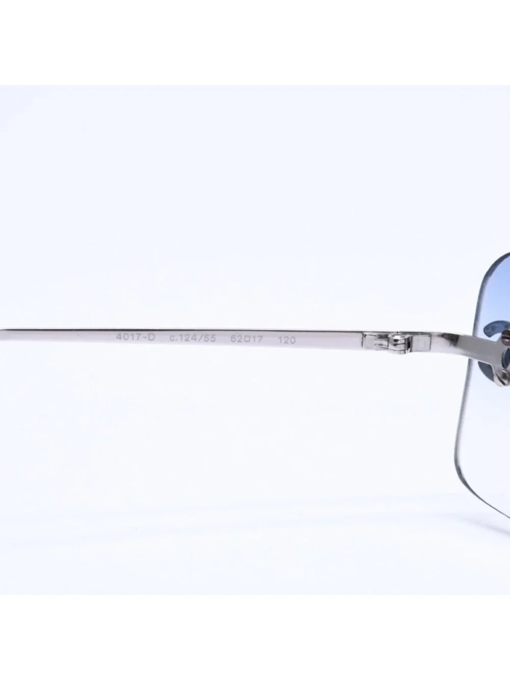 Chanel Rimless Sunglasses Rhinestone CC Logo Eyewear